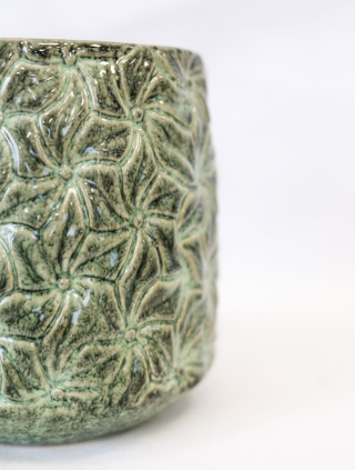 Osłonka ceramiczna IVY L 17x17.5cm