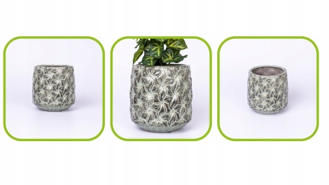 Osłonka ceramiczna IVY L 17x17.5cm