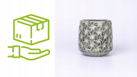 Osłonka ceramiczna IVY L 17x17.5cm