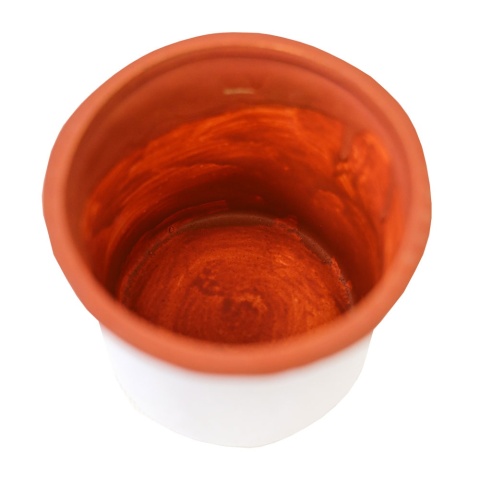 Osłonka ceramiczna biała TERAKOTA doniczka 13cm