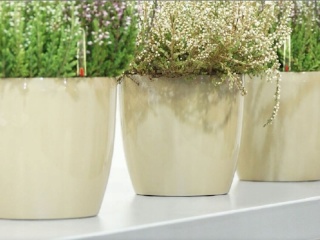 Osłonka-doniczka MAGNOLIA 210mm szary 27