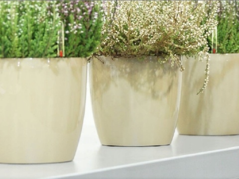 Osłonka-doniczka MAGNOLIA 210mm szary 27