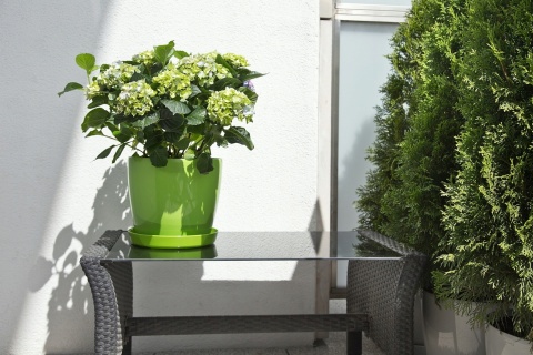 Osłonka-doniczka MAGNOLIA 250mm szary 27