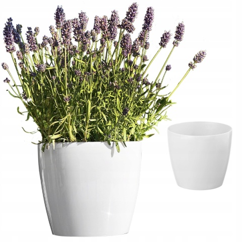 Osłonka-doniczka MAGNOLIA 300mm biały O5