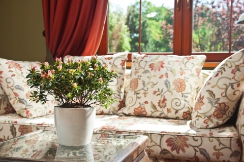 Osłonka-doniczka MAGNOLIA 300mm biały O5