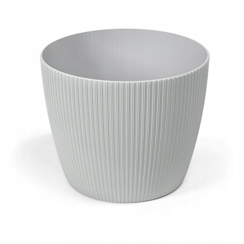 Osłonka-doniczka MAGNOLIA jumper fi 220 - jasny szary LA754-69