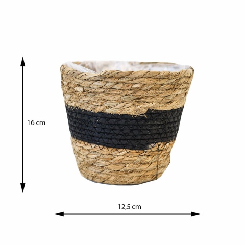 Zestaw osłonek z trawy morskiej BLACK 3 szt.