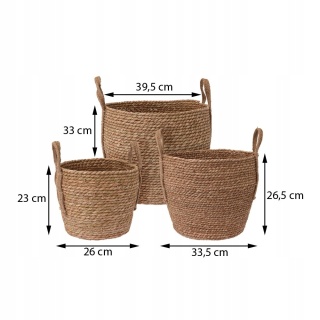 BASKET SET ROUND DUZY