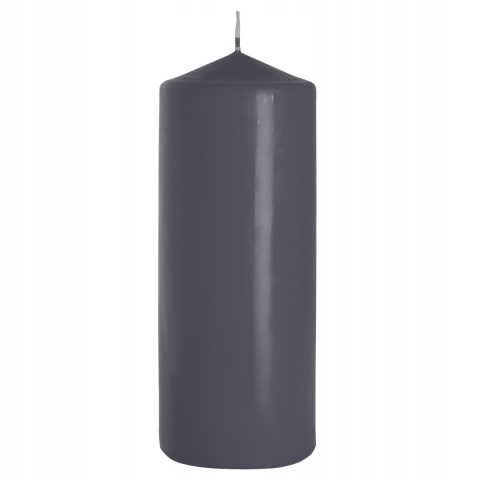 BISPOL ŚWIECA WALEC SW80/200-070 SZARA