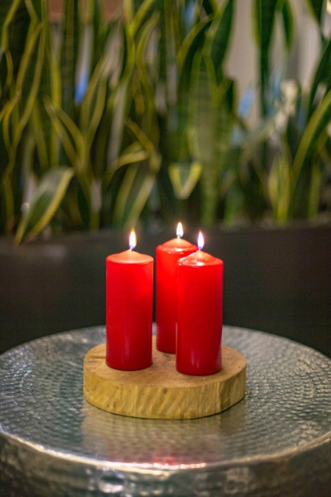 BISPOL ŚWIECA WALEC SW80/200-070 SZARA