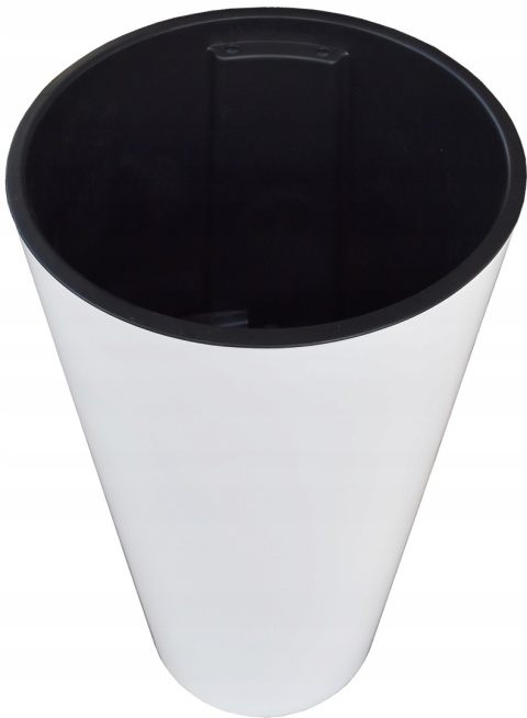 DONICZKA LILIA 25cm OKRĄGŁA L BIAŁY