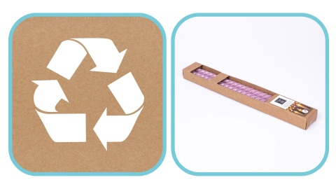 Długie świece stołowe zakręcone różowe 2-pak eco