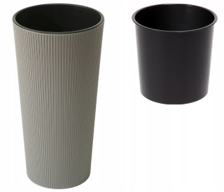 Donica LILIA ECO wood 190 jumper - szary