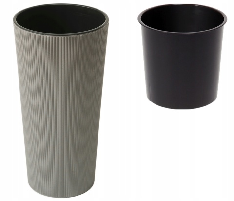 Donica LILIA ECO wood 190 jumper - szary