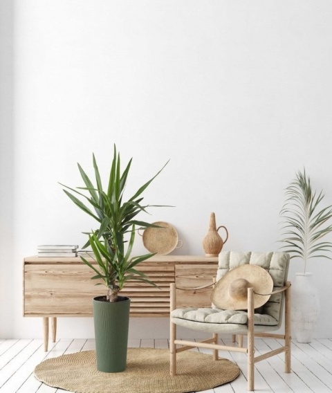 Donica LILIA ECO wood 250 jumper - bialy