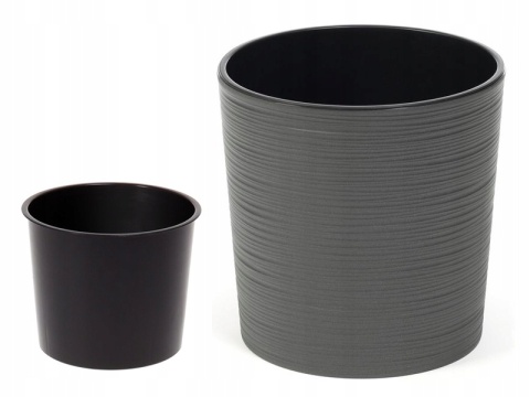 Donica MALWA 190 dłuto - grafit metalik