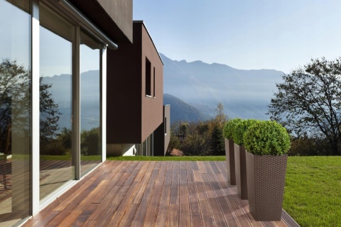 Doniczka FINEZJA 350x350 rattan mokka 83