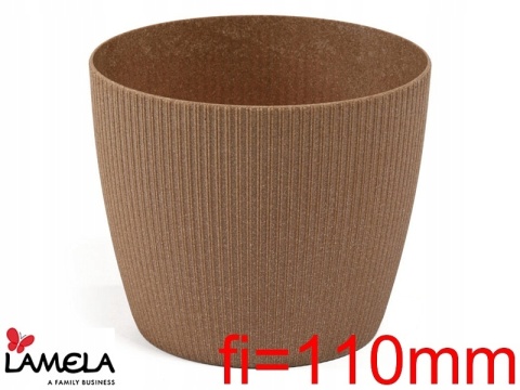 Doniczka MAGNOLIA ECO wood 110 jumper naturalne drewno