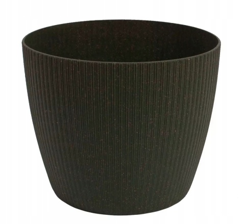 Doniczka MAGNOLIA ECO wood 110 jumper zielony leśny