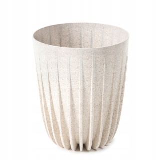 Doniczka MIRA ECO wood 250 mm - biały