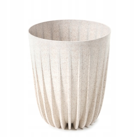 Doniczka MIRA ECO wood 250 mm - biały