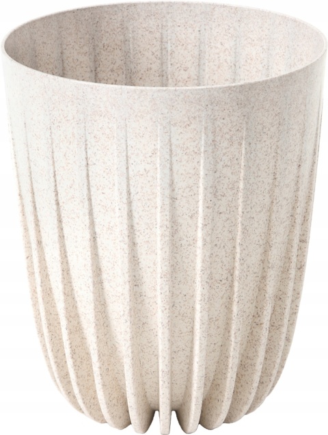 Doniczka MIRA ECO wood 250 mm - biały