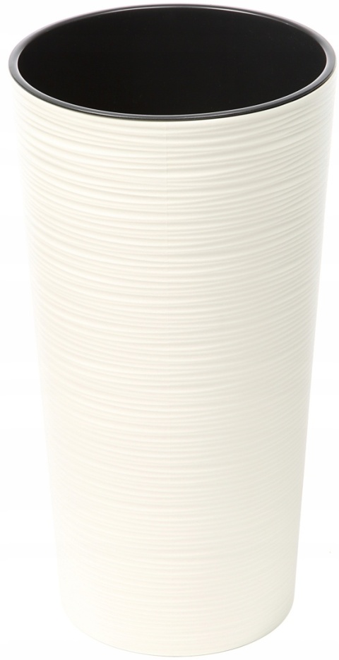 LA725-74 Doniczka LILIA 190 dłuto - kremowy 5900119747252