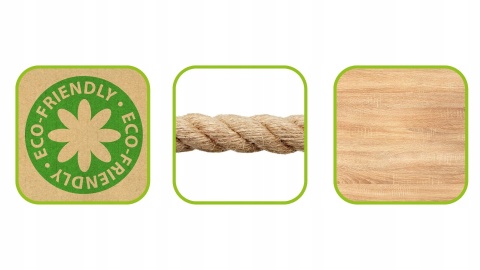 Lampion bambusowy zielony 21x38cm BOHO