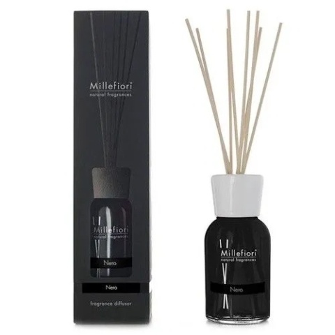 MM MILLEFIORI MILANO - Pałeczki zapachowe 250 ml NERO