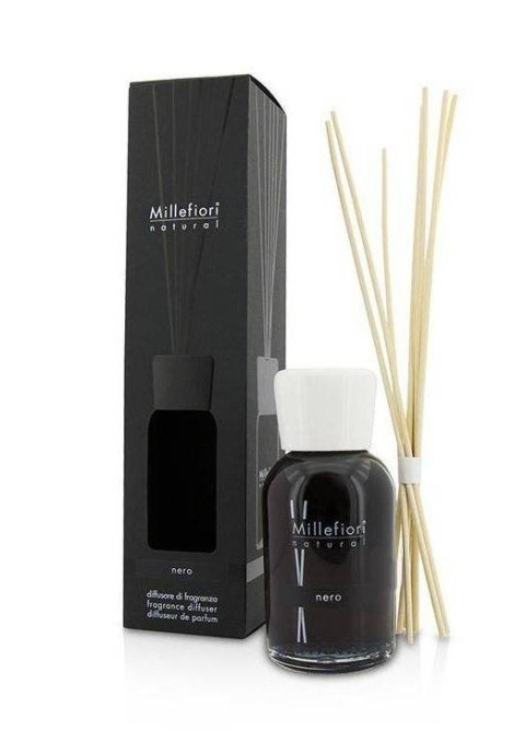 MM MILLEFIORI MILANO - Pałeczki zapachowe 250 ml NERO