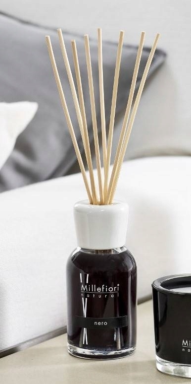 MM MILLEFIORI MILANO - Pałeczki zapachowe 250 ml NERO