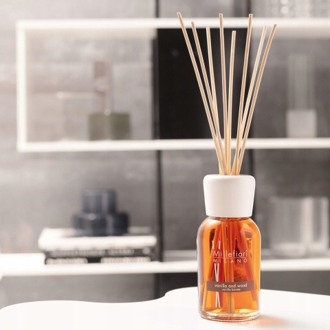 MM MILLEFIORI MILANO - Pałeczki zapachowe 500 ml VANILLA & WOOD