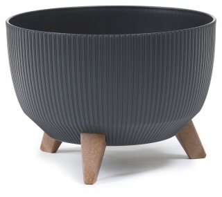 Misa ROMA ECO recycled 240 jumper - antracyt LA956-82