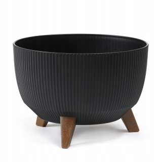 Misa ROMA ECO recycled 330 jumper - czarny LA958-04