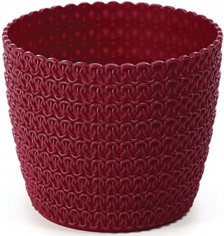 OSŁONKA MAGNOLIA JERSEY 26CM BORDO