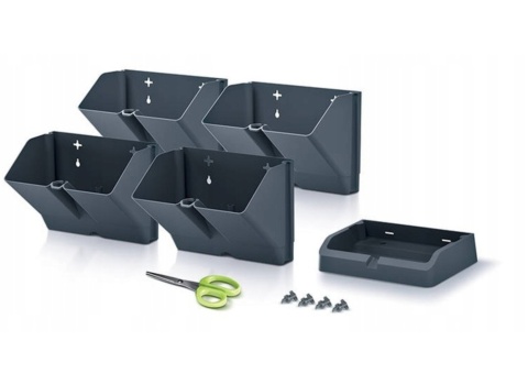 Ogród wertykalny mini cascade biały PROSPERPLAST