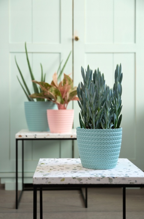 Osłonka MAGNOLIA JERSEY 220 - szary 77346