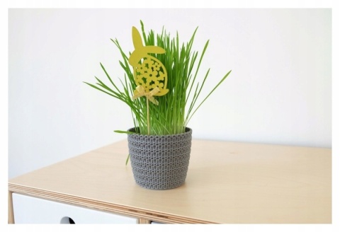 Osłonka MAGNOLIA JERSEY 300mm szary 27