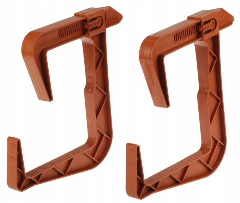 UCHWYTY DONICZKI BALKONOWEJ KPL.23834 TERAKOTA