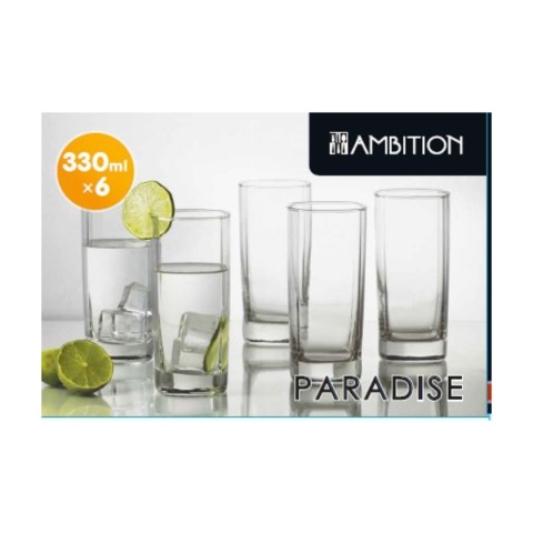 AM-P1574-6 SZKL.WYS.330ML PARADISE