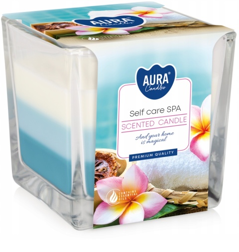 BISPOL - SELF CARE SPA zapach. trójkolorowe w szkle