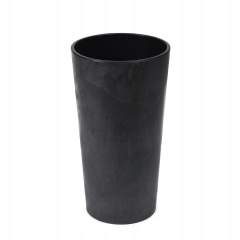 Donica LILIA 140 ECO recycled - czarny beton LA534-71