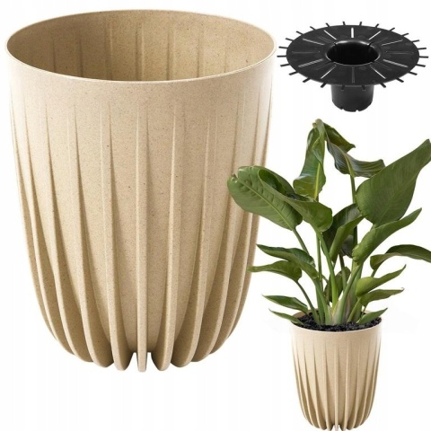 Donica MIRA 300 ECO wood - piaskowy LA940-10