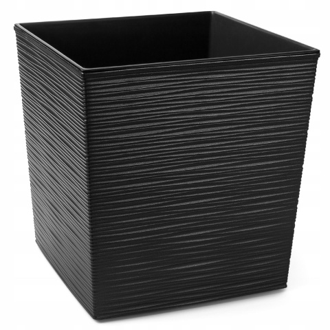 Doniczka JUKA 300x300 dłuto - czarny