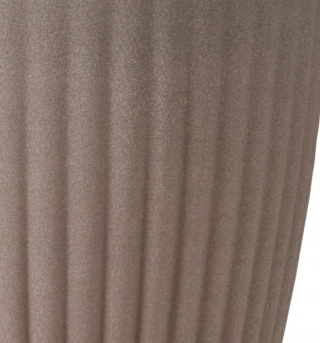 FLOWERPOT DIA 39CM LIGHT GREY