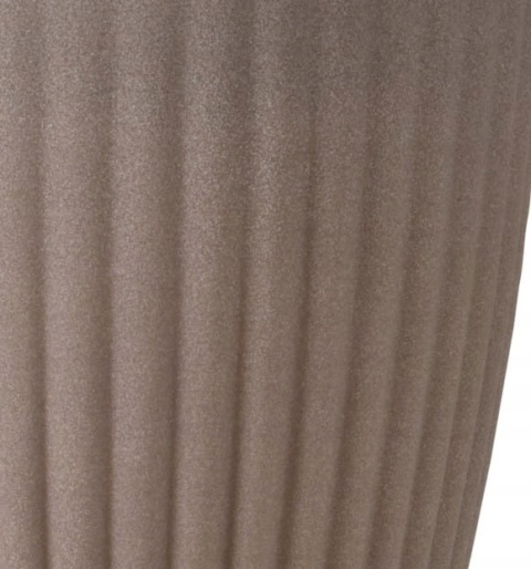 FLOWERPOT DIA 39CM LIGHT GREY