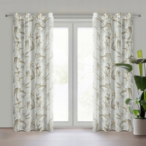 GOTOWA ZASŁONA EUROFIRANY Pati Z PRZELOTKAMI 1 SZT. 140x250