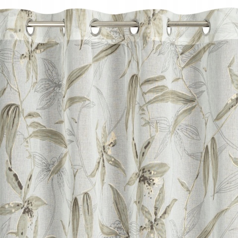 GOTOWA ZASŁONA EUROFIRANY Pati Z PRZELOTKAMI 1 SZT. 140x250