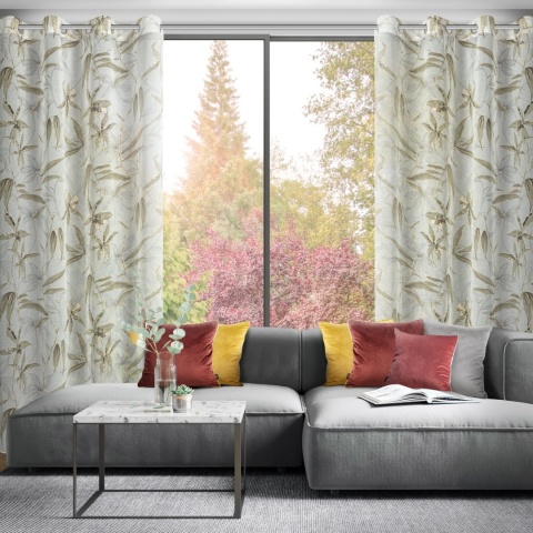 GOTOWA ZASŁONA EUROFIRANY Pati Z PRZELOTKAMI 1 SZT. 140x250