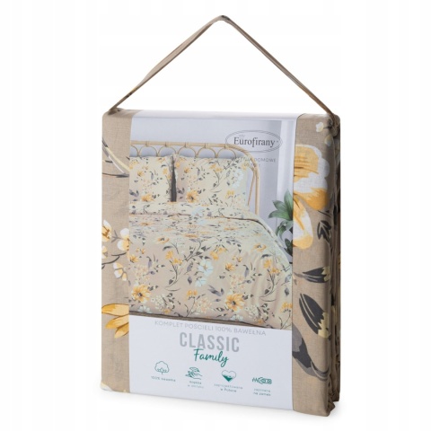KOMPLET POŚCIELI BAWEŁNA POS/BA/EMY 140X200 70X80/X1 463365